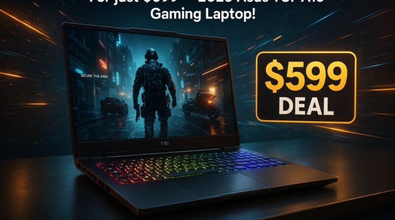 For just $599, get this 2025 Asus TUF A16 gaming laptop.