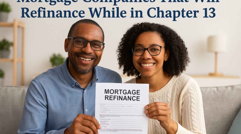 Mortgage-Companies-That-Will-Refinance-While-in-Chapter-13