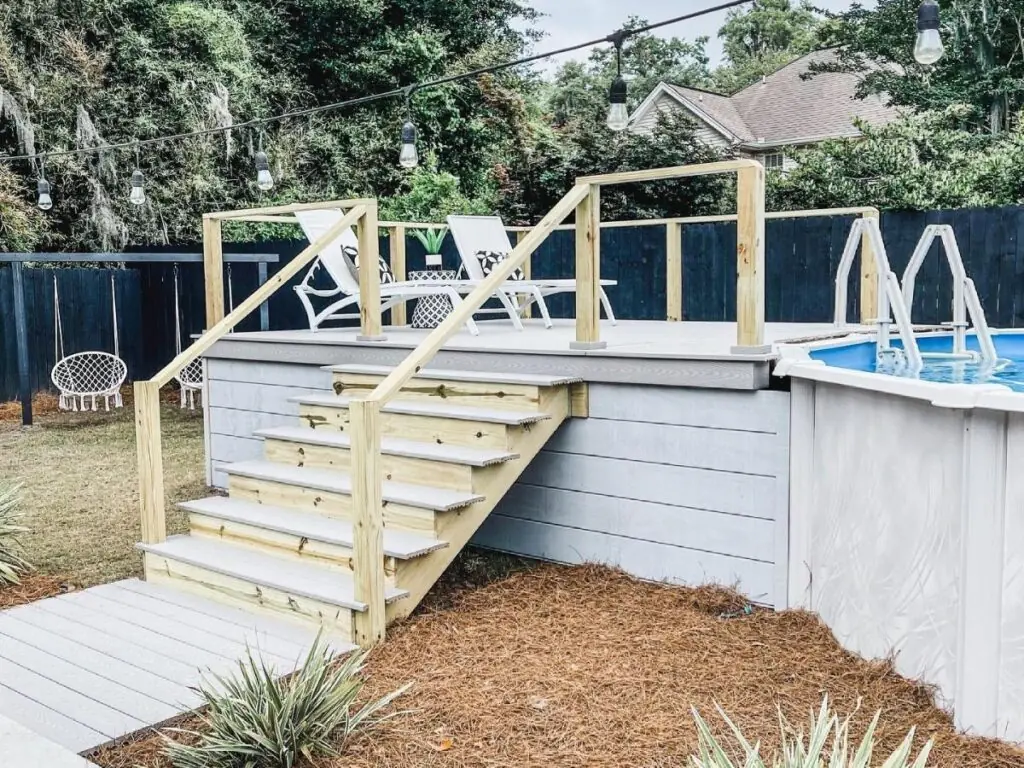  Add Stairs Leading to the Pool