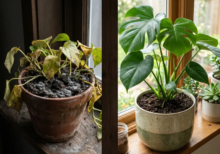 Coffee Grounds for Houseplants