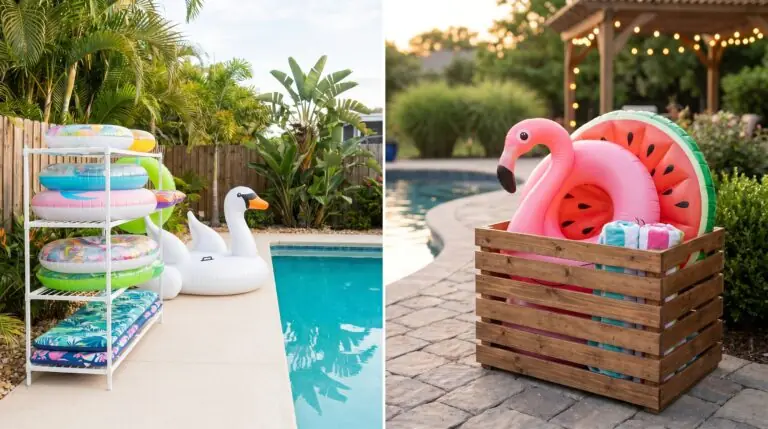 Pool Float Storage Ideas